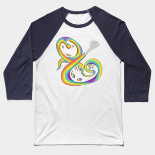 Rainbow Trail Baseball T-Shirt